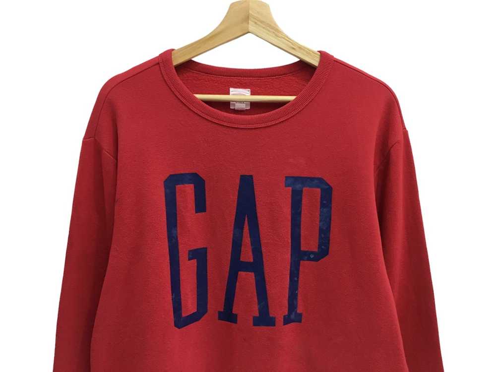 Japanese Brand GAP Sweatshirt Distressed - image 3