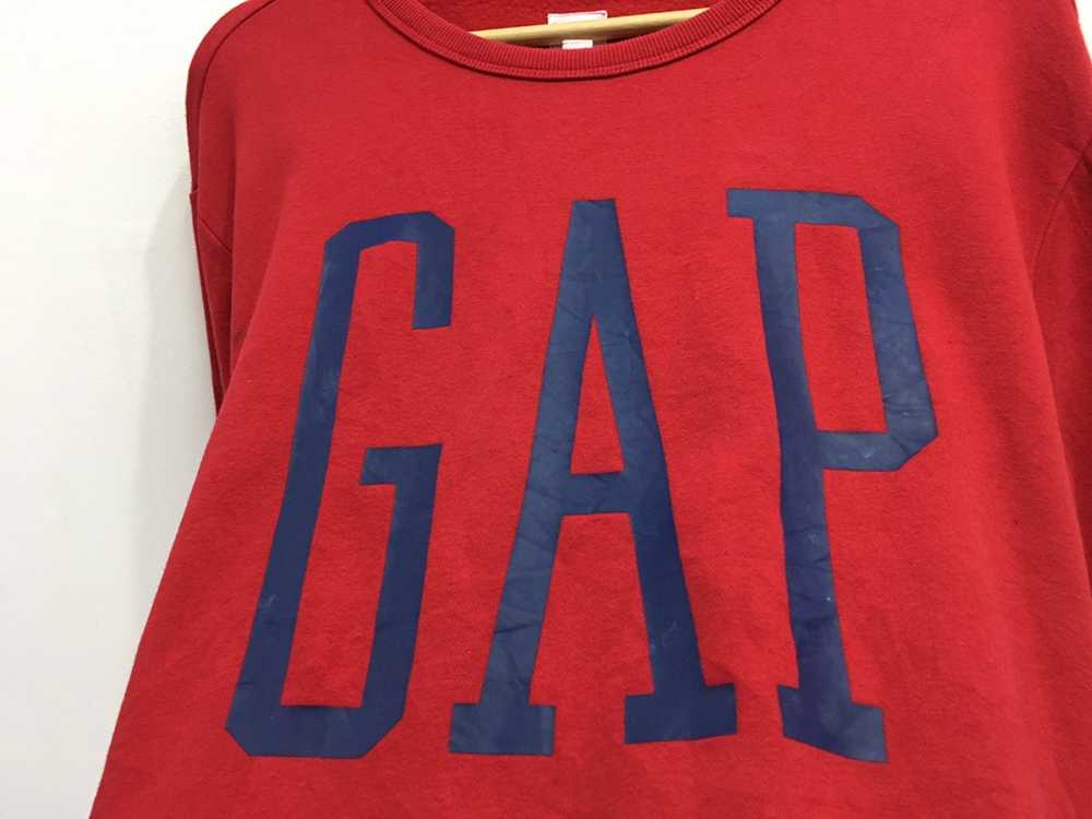 Japanese Brand GAP Sweatshirt Distressed - image 5