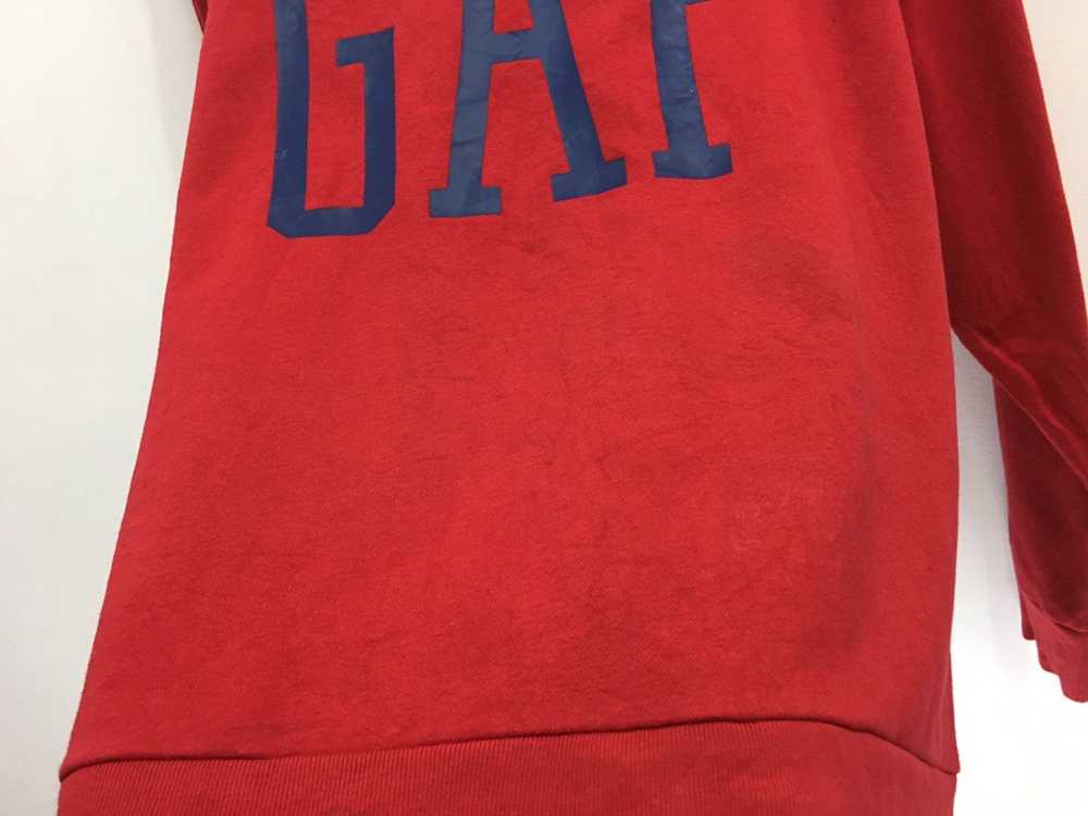 Japanese Brand GAP Sweatshirt Distressed - image 6