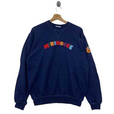 Back logo sweatshirt | MIKI HOUSE OFFICIAL SITE