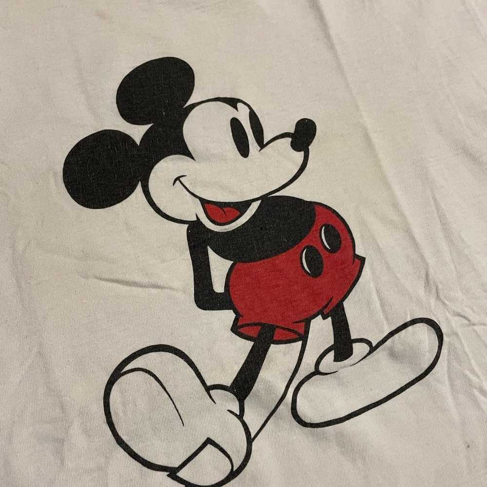Vintage 90’s Mickey Mouse Ringer T Shirt - image 4