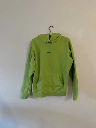 Lime green clearance supreme hoodie