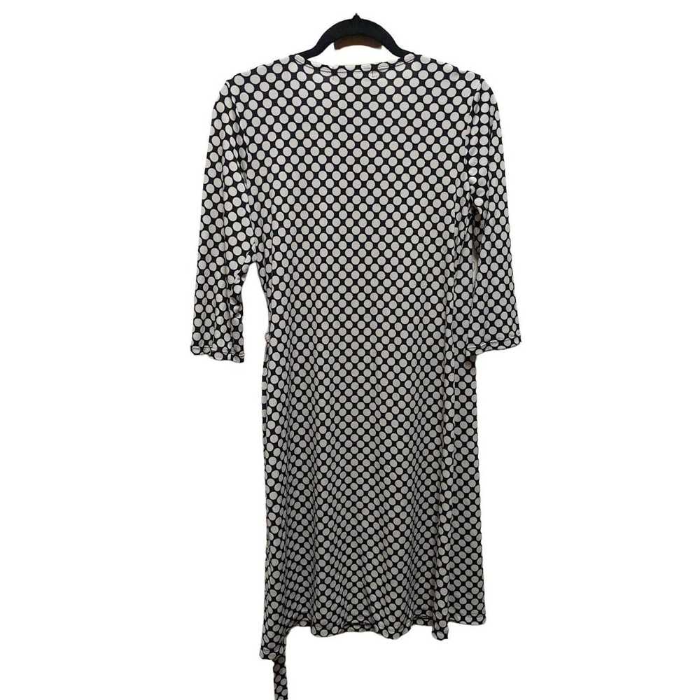 Other Notations Women's Black and White Polka Dot… - image 4