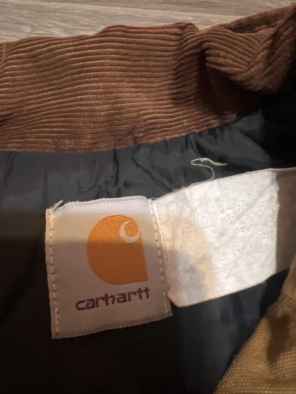 Carhartt × Vintage Vintage Carhartt jacket cordur… - image 11