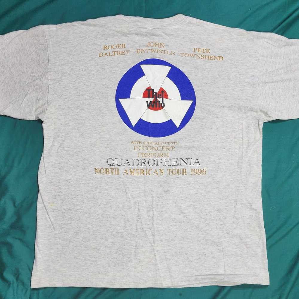 Vintage 1996 The Who Quadrophenia Shirt XL North … - image 2
