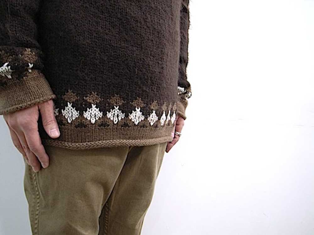 Nonnative Nonnative Labourer Knit Fairisle Sweater - image 4