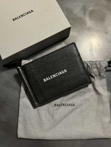 Balenciaga money sale clip wallet