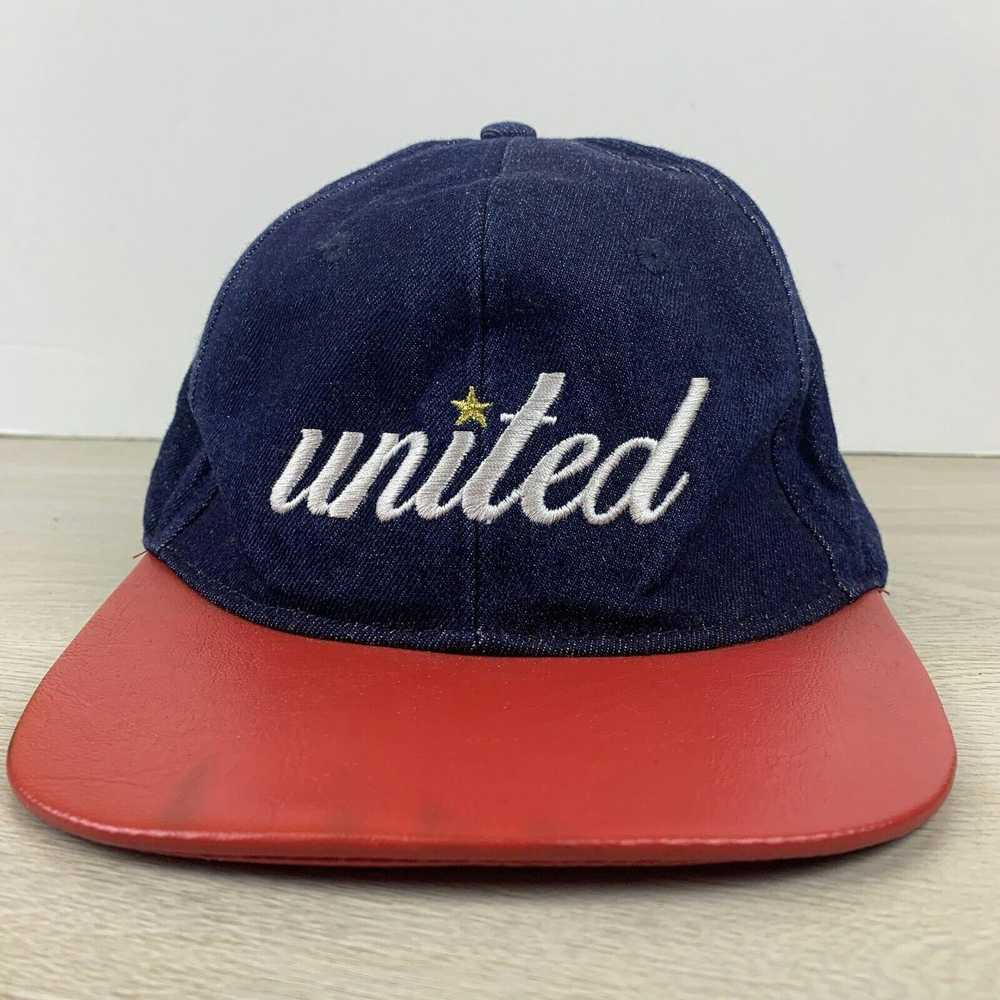 Other United Hat Blue Snapback Hat Adult Blue OSF… - image 2