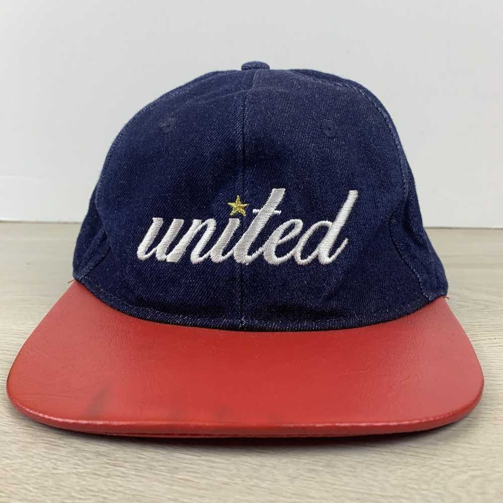 Other United Hat Blue Snapback Hat Adult Blue OSF… - image 3