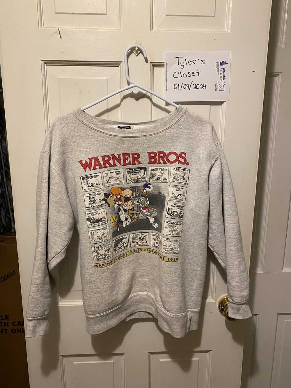 Vintage × Warner Bros Vintage 1995 Warner Bros Crewne… - Gem