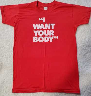 Humor × Vintage Vintage 80s want your body Europea