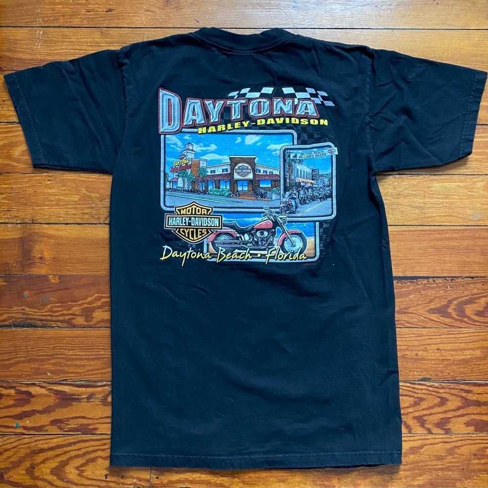 Vintage Harley Davidson Daytona Biker T Shirt - image 1