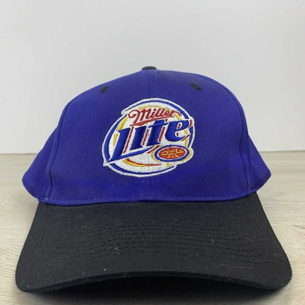 Other Miller Lite Black Hat Blue Hat Adjustable H… - image 1