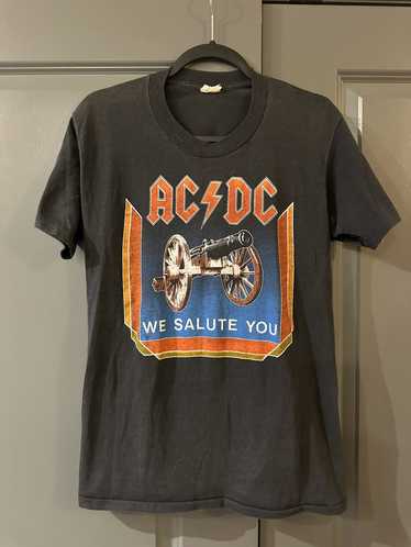 Band Tees × Grail × Vintage Vintage 1982 AC/DC We… - image 1