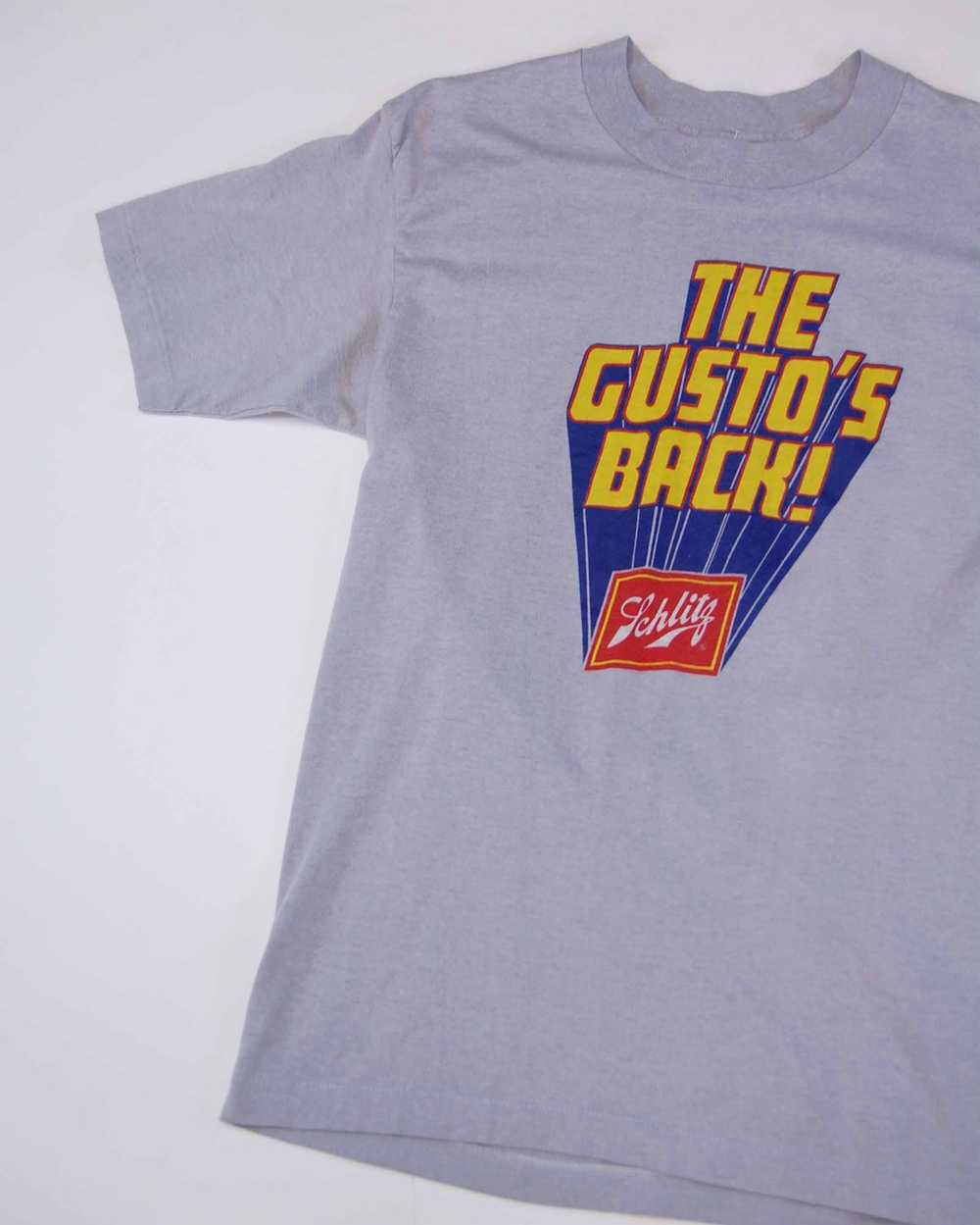 Vintage 80’s Schlitz Beer tee - image 2