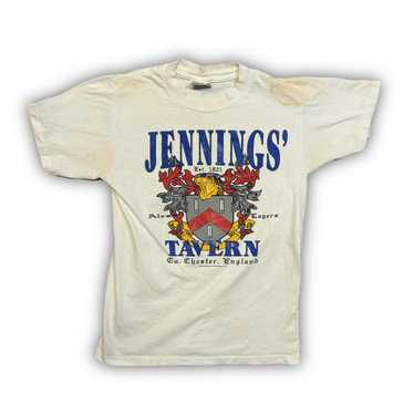 Designer 1991 Jennings Tavern Chester England T-s… - image 1