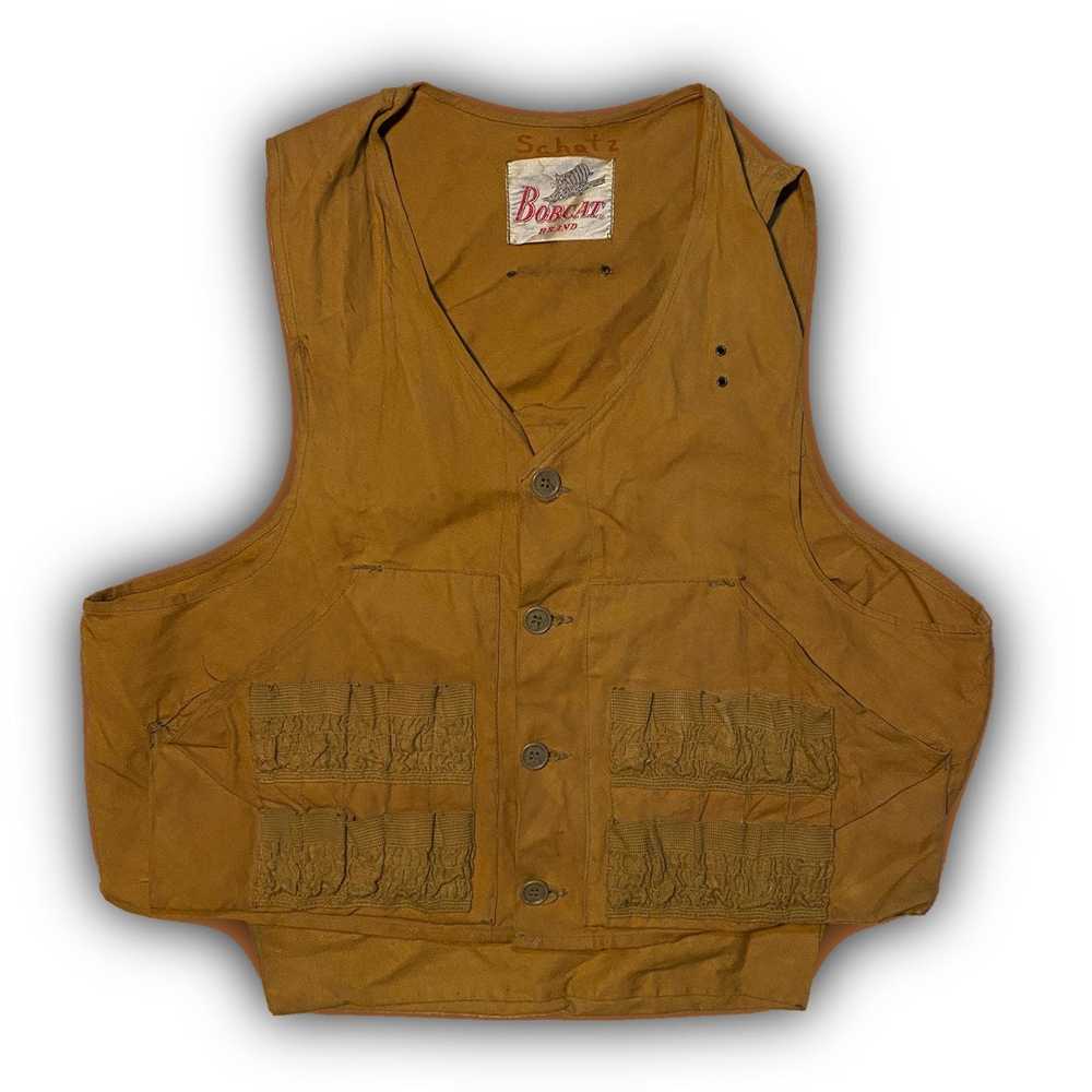 Designer Bobcat Workers Vest Flaws Shown - image 1