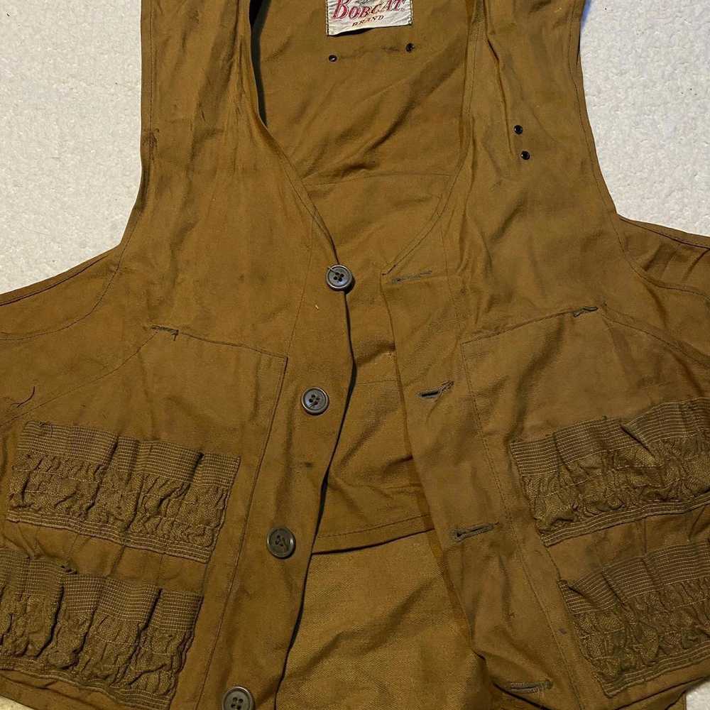 Designer Bobcat Workers Vest Flaws Shown - image 2