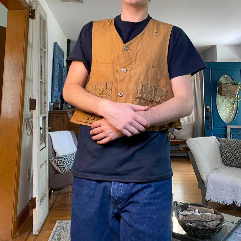 Designer Bobcat Workers Vest Flaws Shown - image 4