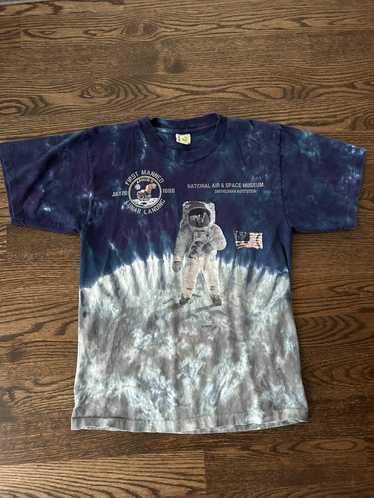 Nasa × Vintage RARE Vintage Tie-Dye NASA Space Smi