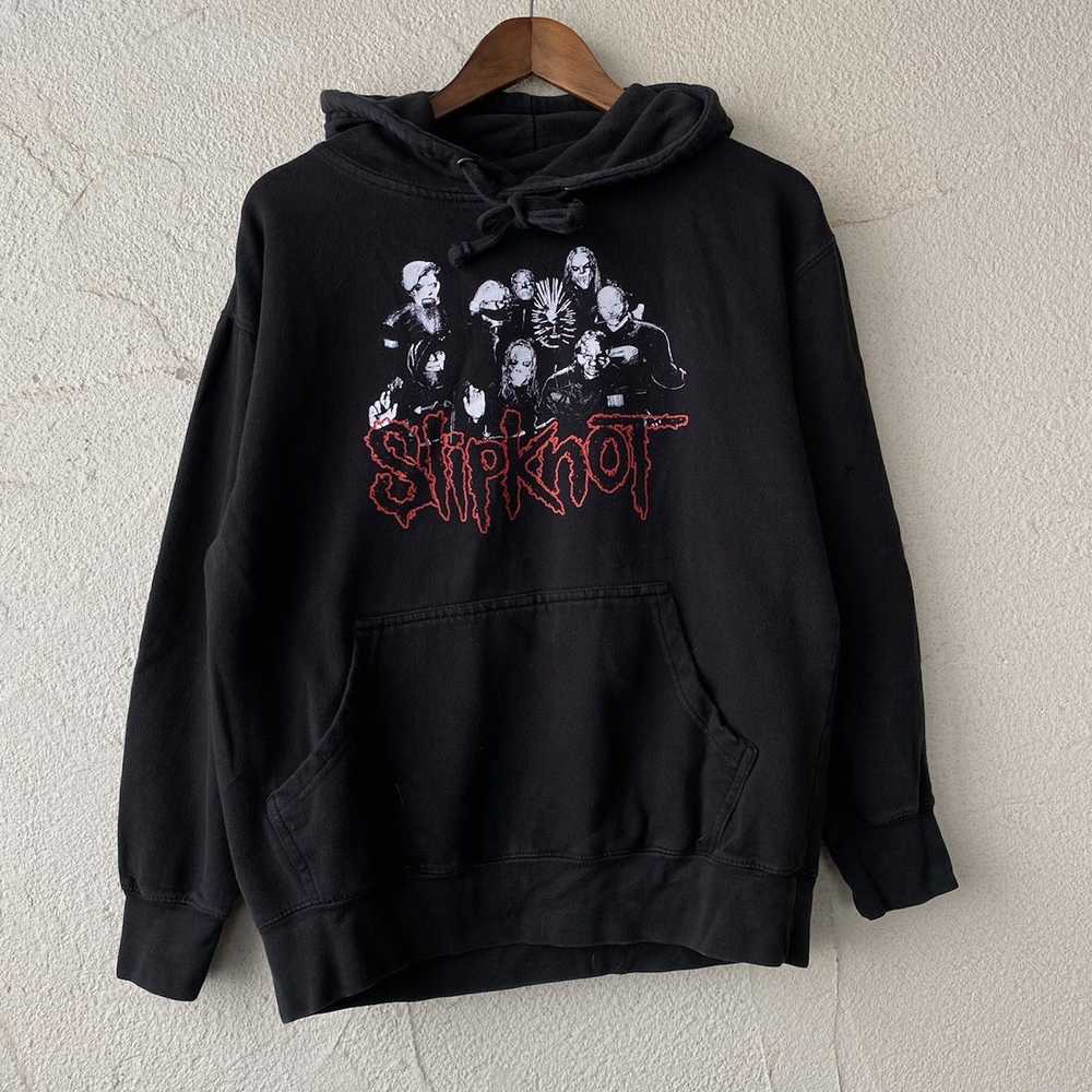 Band Tees × Slipknot Y2k Slipknot Band Hoodie - image 1