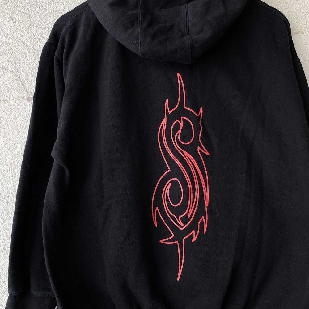 Band Tees × Slipknot Y2k Slipknot Band Hoodie - image 4