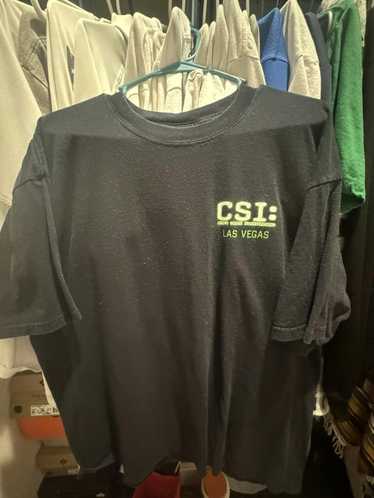 Vintage 2001 CSI Las Vegas crime shirt