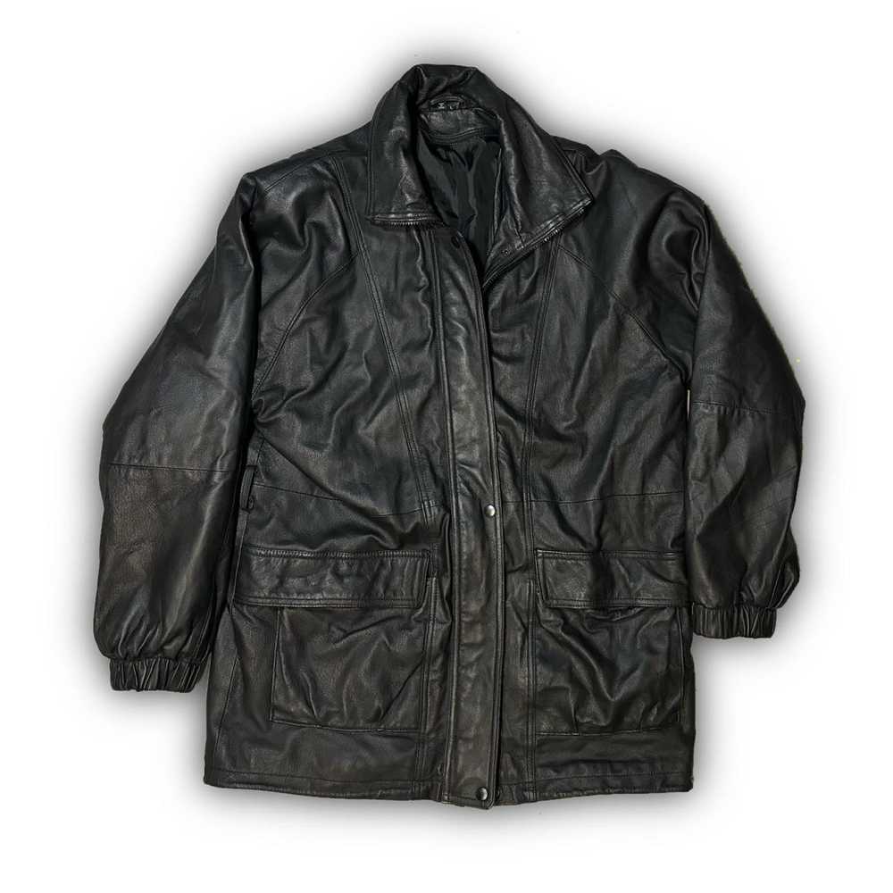 Designer Genuine Leather Jacket Only Regular - image 1