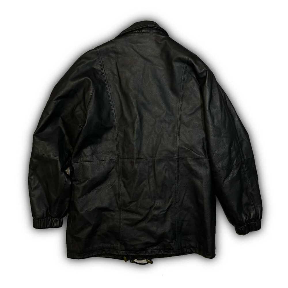 Designer Genuine Leather Jacket Only Regular - image 2