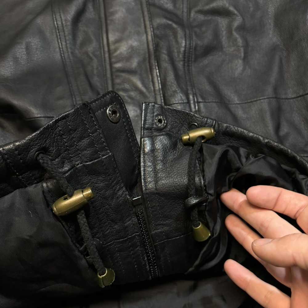 Designer Genuine Leather Jacket Only Regular - image 4