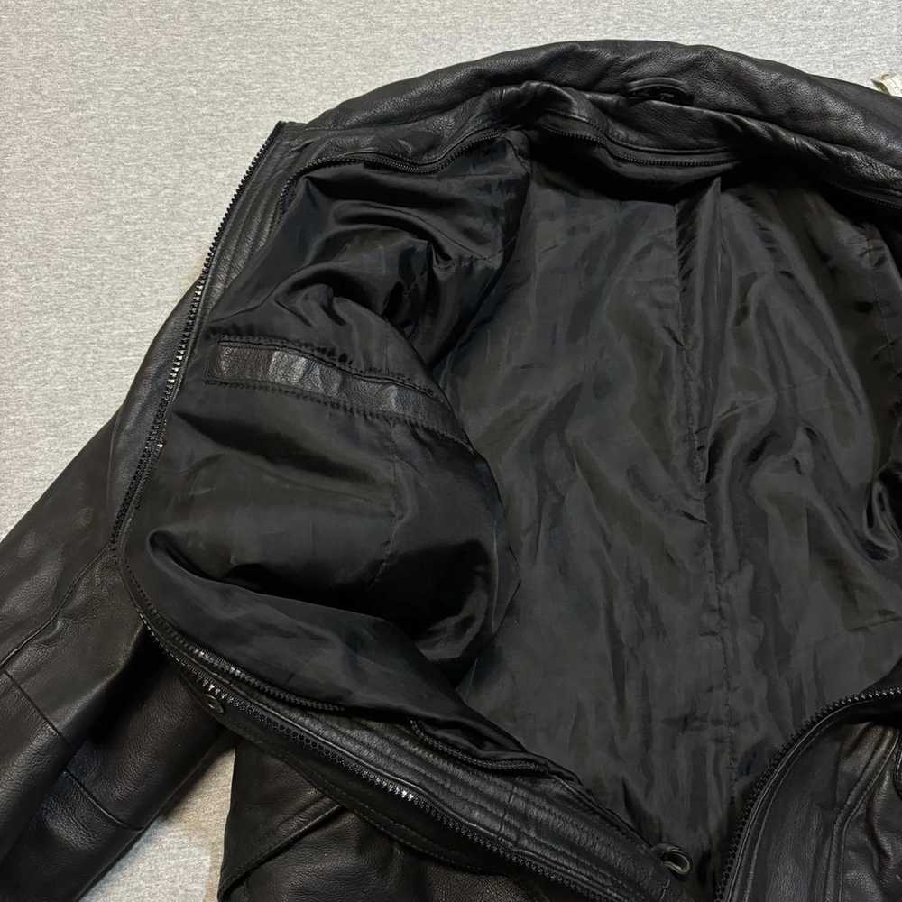 Designer Genuine Leather Jacket Only Regular - image 5