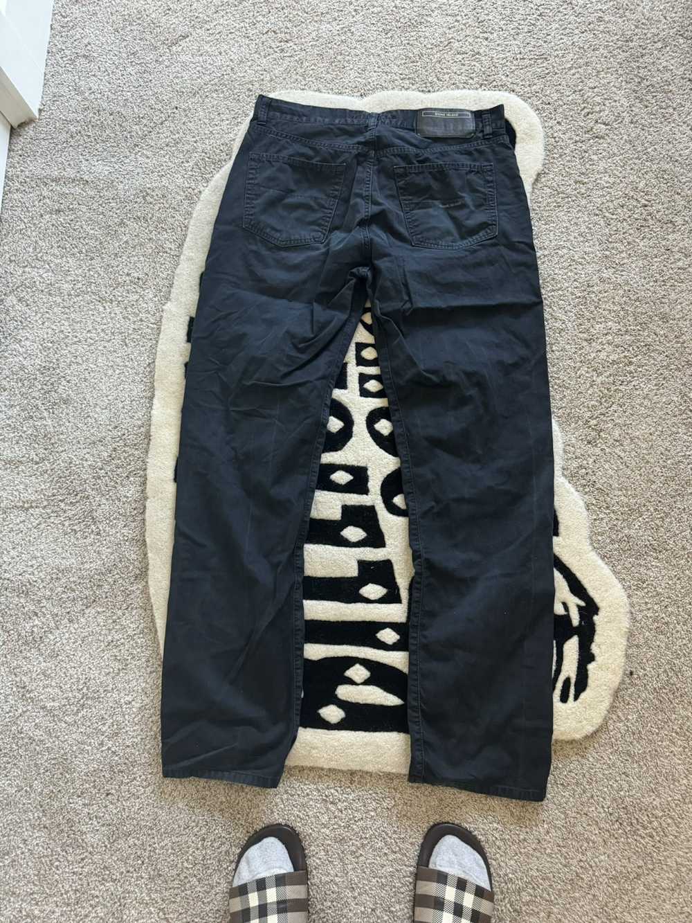 Stone Island Stone Island Navy Pants - image 3