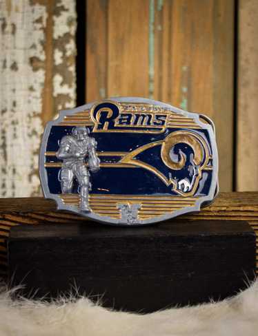 Vintage Vintage St Louis Rams Belt Buckle