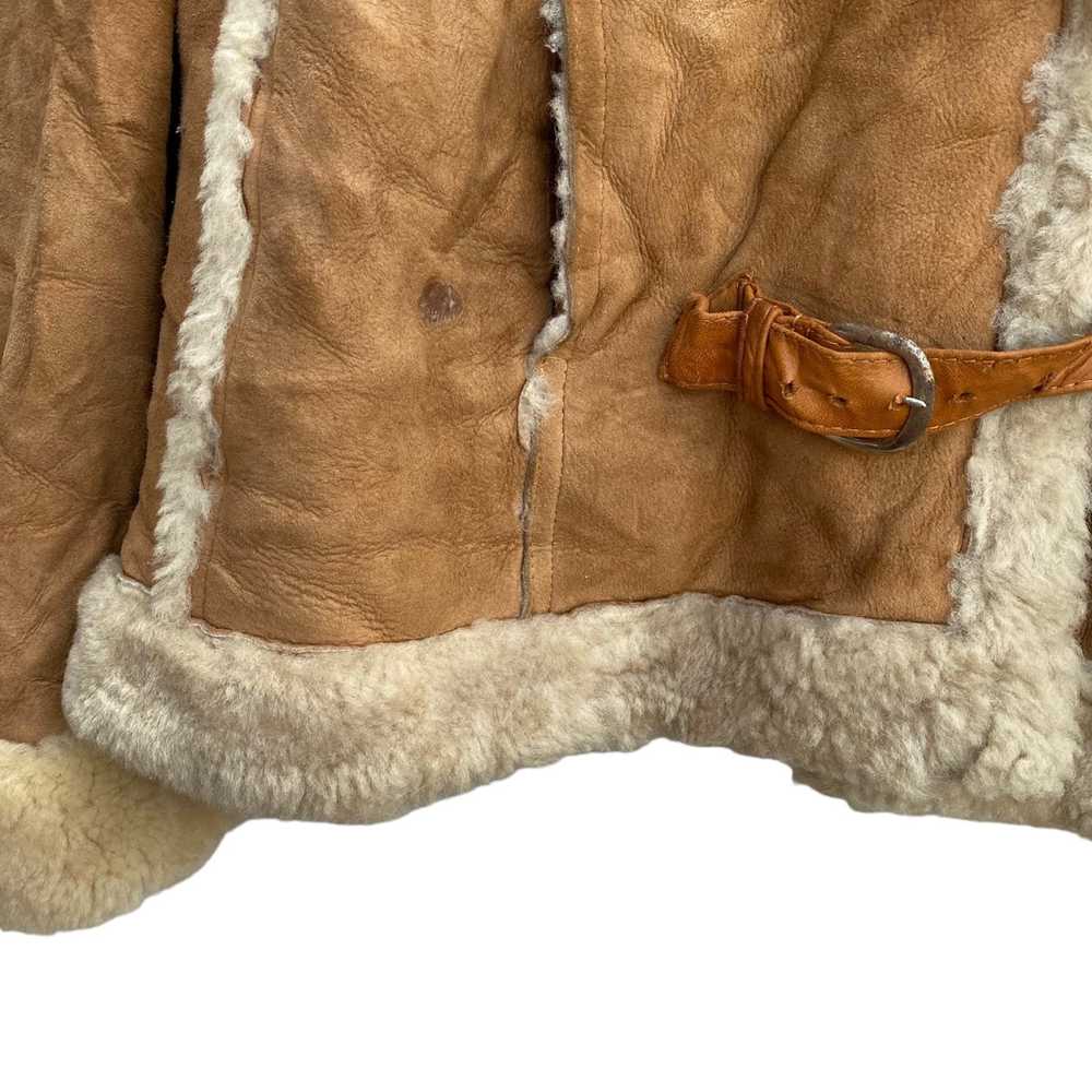 Designer × Genuine Leather × Leather Jacket Vinta… - image 5