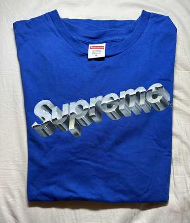 Supreme Supreme Chrome Logo Tee (Size Medium) *Ge… - image 1