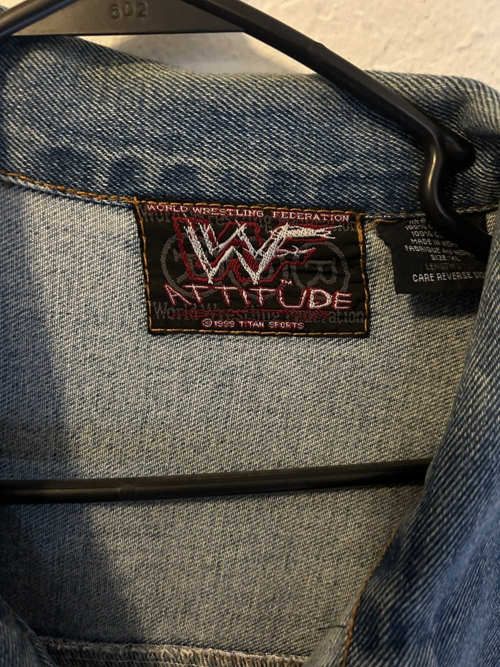 Wwe Stone cold Steve Austin WWF era Jean jacket - image 3