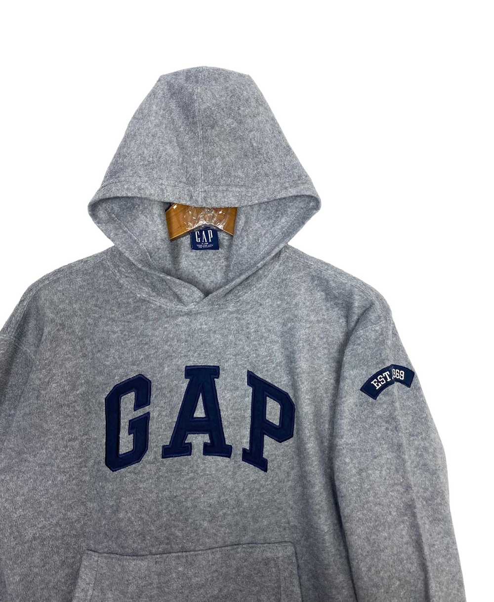 Gap Rare‼️ Gap Kids Hoodie Fleece Embroidery Big … - image 2