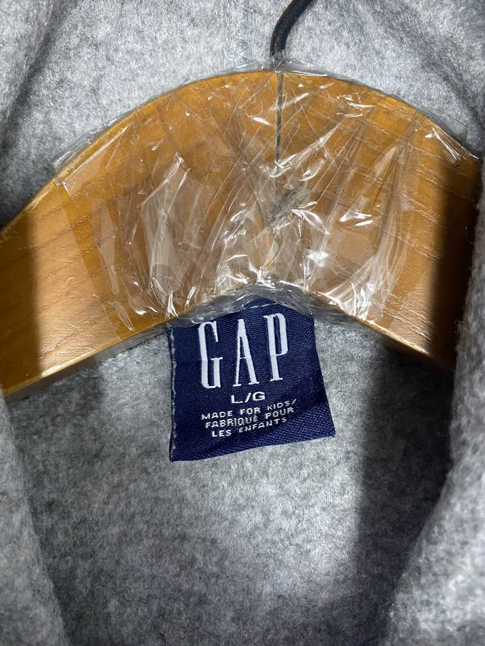 Gap Rare‼️ Gap Kids Hoodie Fleece Embroidery Big … - image 3
