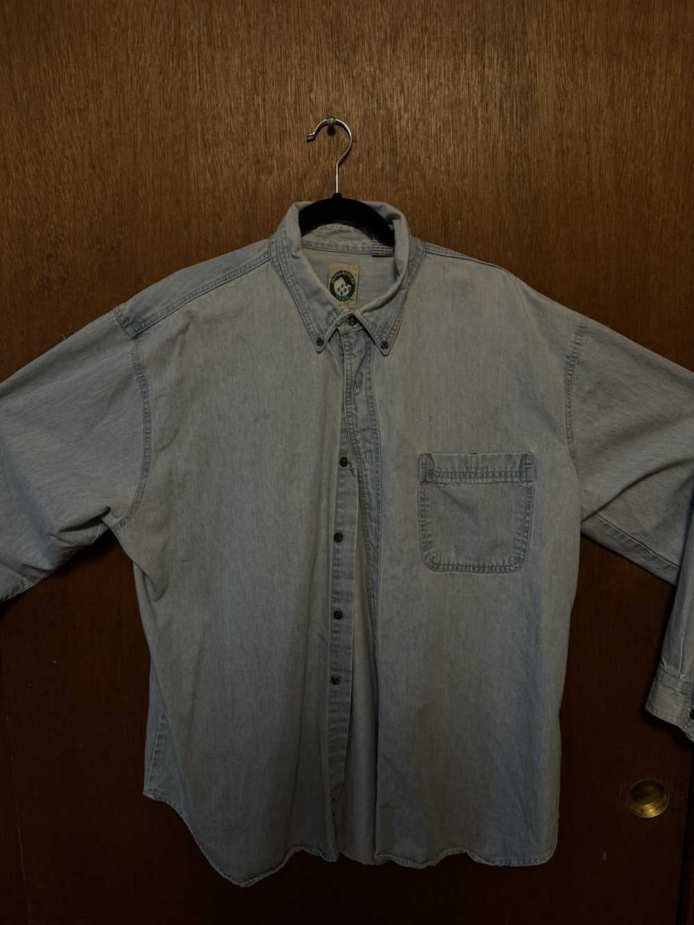 Denim Jacket Appalachian Trail Denim Button Up - image 1