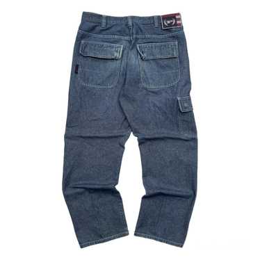 Y2K Dollhouse Baggy Cargo Capri Jeans, Size 1 