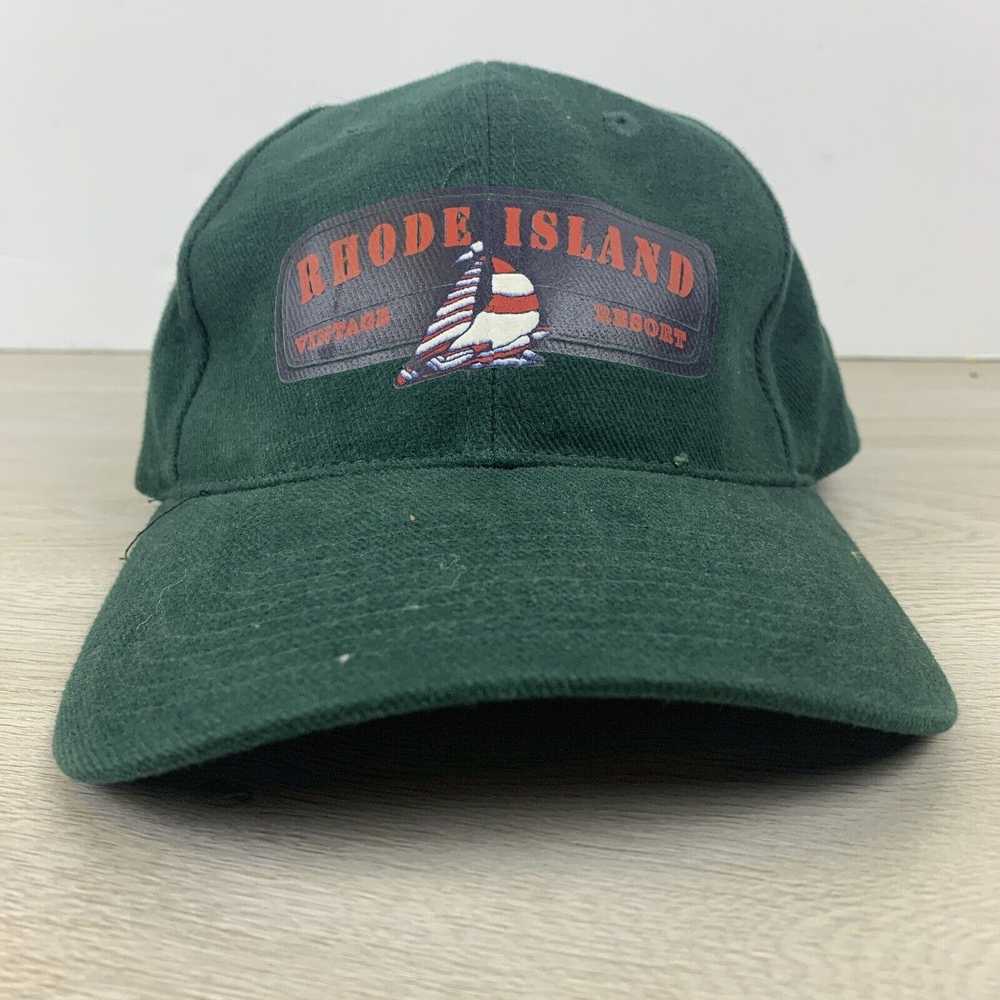 Other Rhode Island Hat Vintage Resort Hat Green H… - image 3