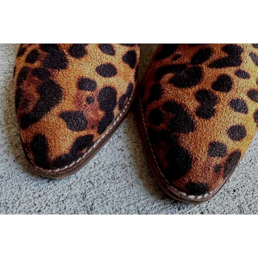 Streetwear A Rider Girl Cheeta Ankle Boots 6 Slip… - image 6