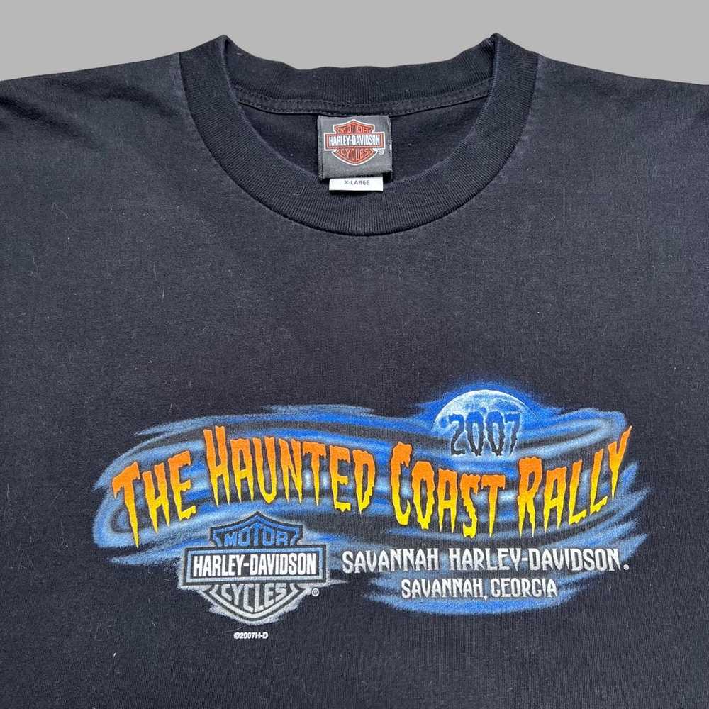 Vintage 2007 Harley Davidson Haunted Coast Rally … - image 3