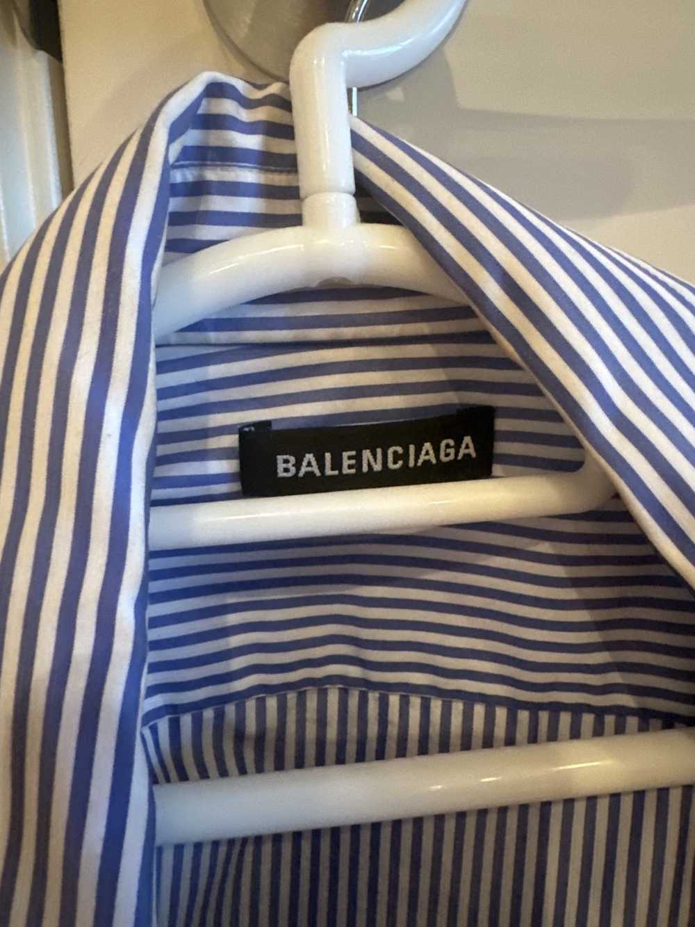 Balenciaga Balenciaga SS18 Double Shirt Size 38 L - image 10