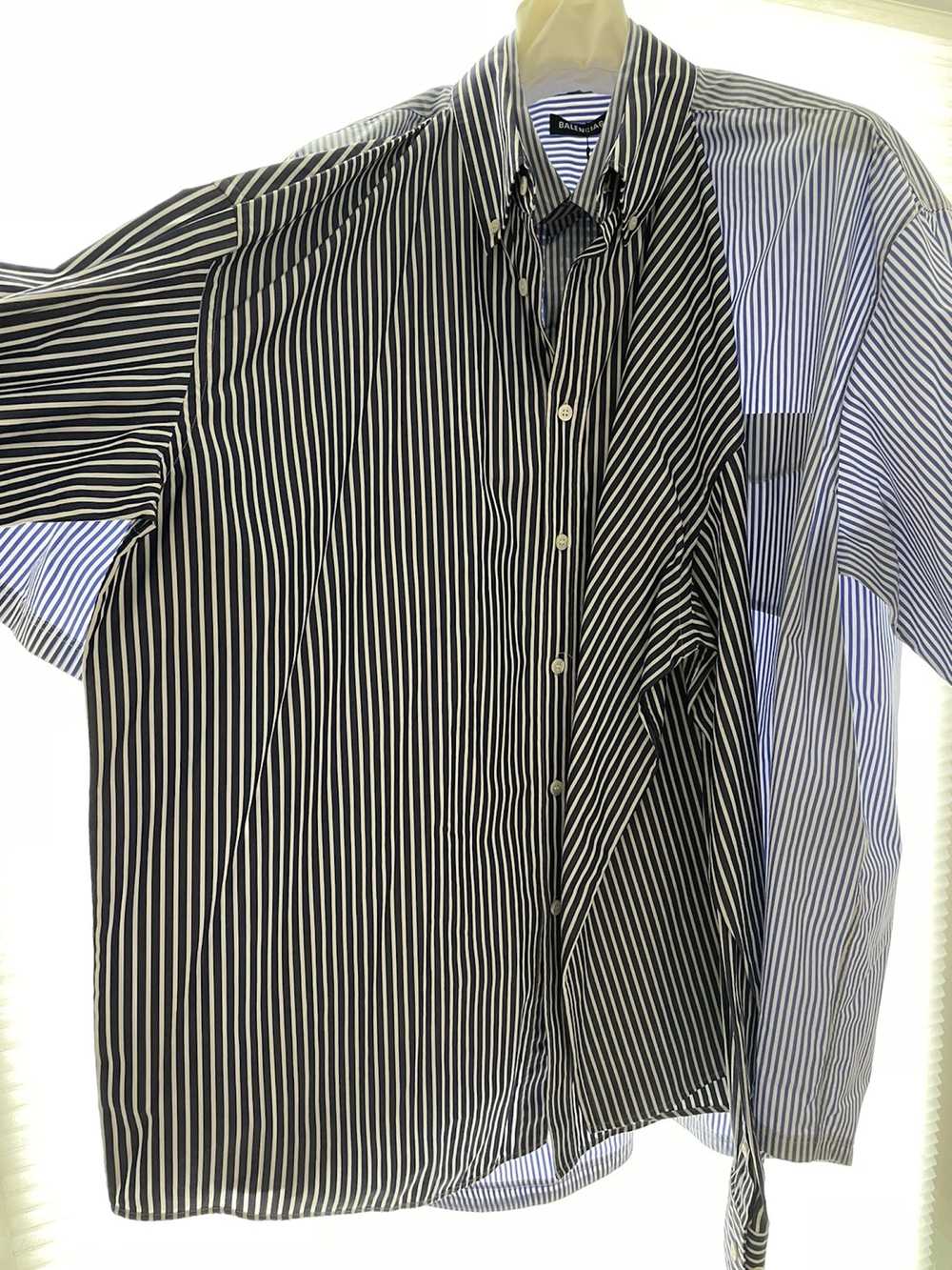 Balenciaga Balenciaga SS18 Double Shirt Size 38 L - image 5