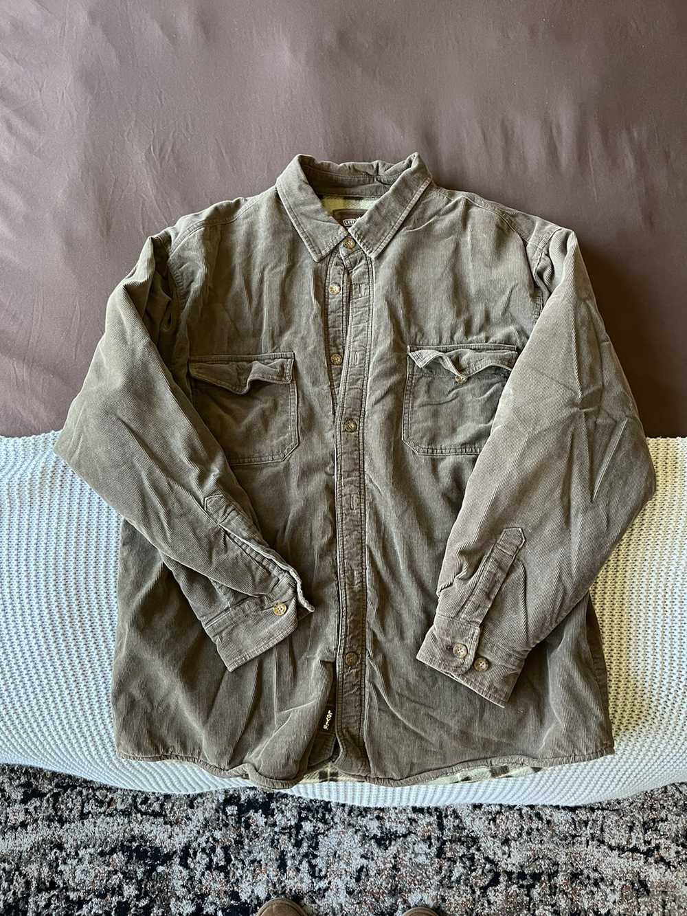 Levi's Brown Corduroy Levi’s Button Up Jacket - image 1