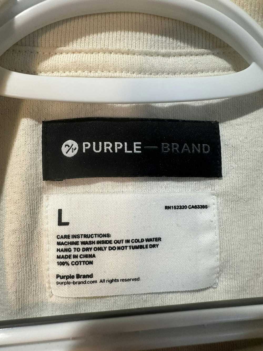 Purple Brand Purple Brand tan / red tshirt - image 2