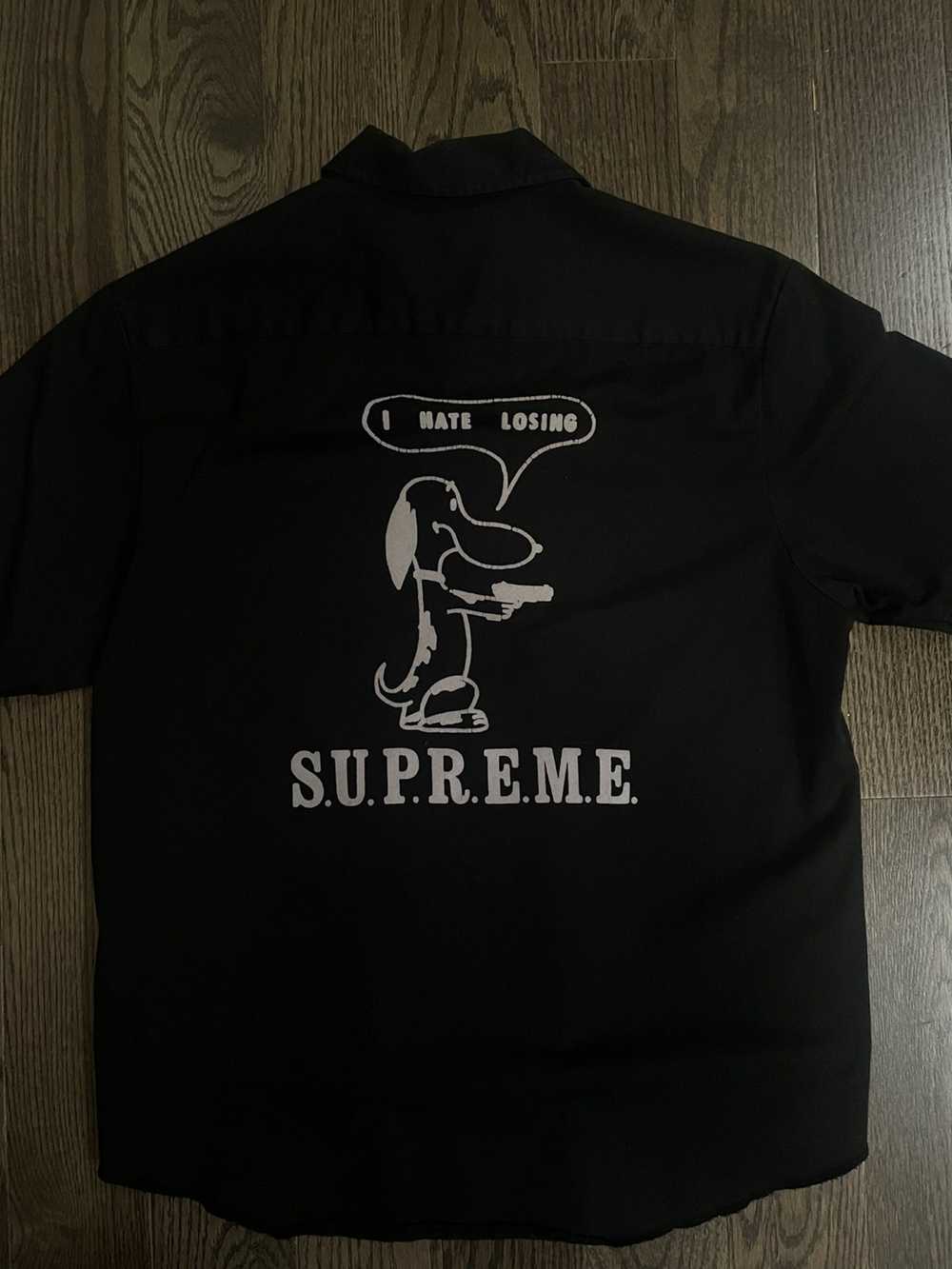 Streetwear × Supreme Supreme Dog S/S Work Shirt - image 1