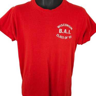 Vintage Vintage Wisconsin Badgers T Shirt Mens Si… - image 1