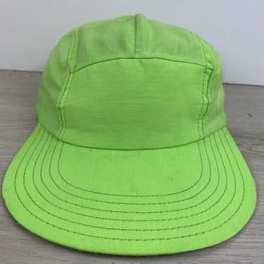 Other Plain Hat Adult Size Lime Green Adjustable … - image 1